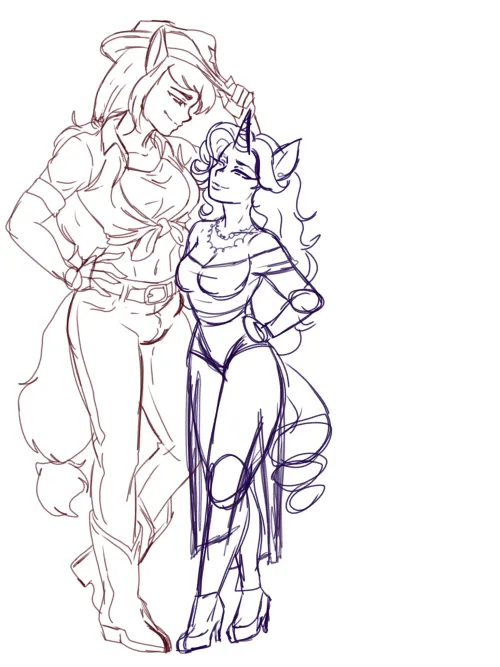 Sim ouvi os conselhos e vou desenhar nsfw de mlp