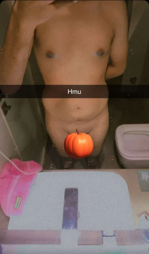 Skiing and stroking a bit