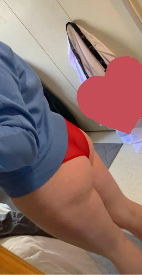 Someone requested more pics of my butt in panties. Don’t you think it’s more than you deserve to see, though?