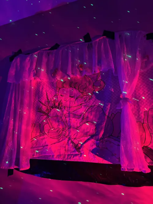 This window curtain at my favorite AMP