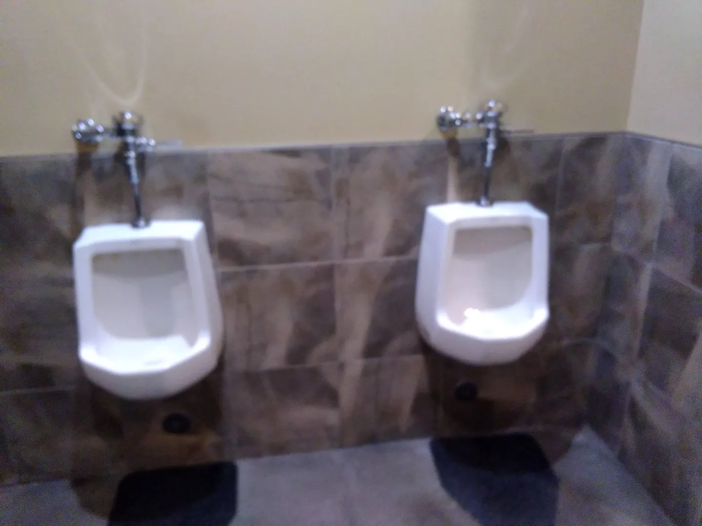 2 Urinals at a local market.