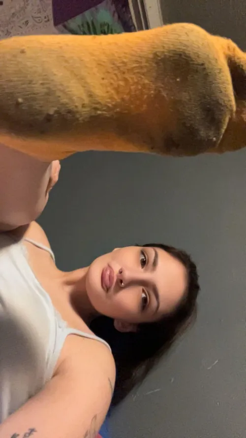 4 day worn socks!!! Ready for you! Telegram-Krissylovee0101