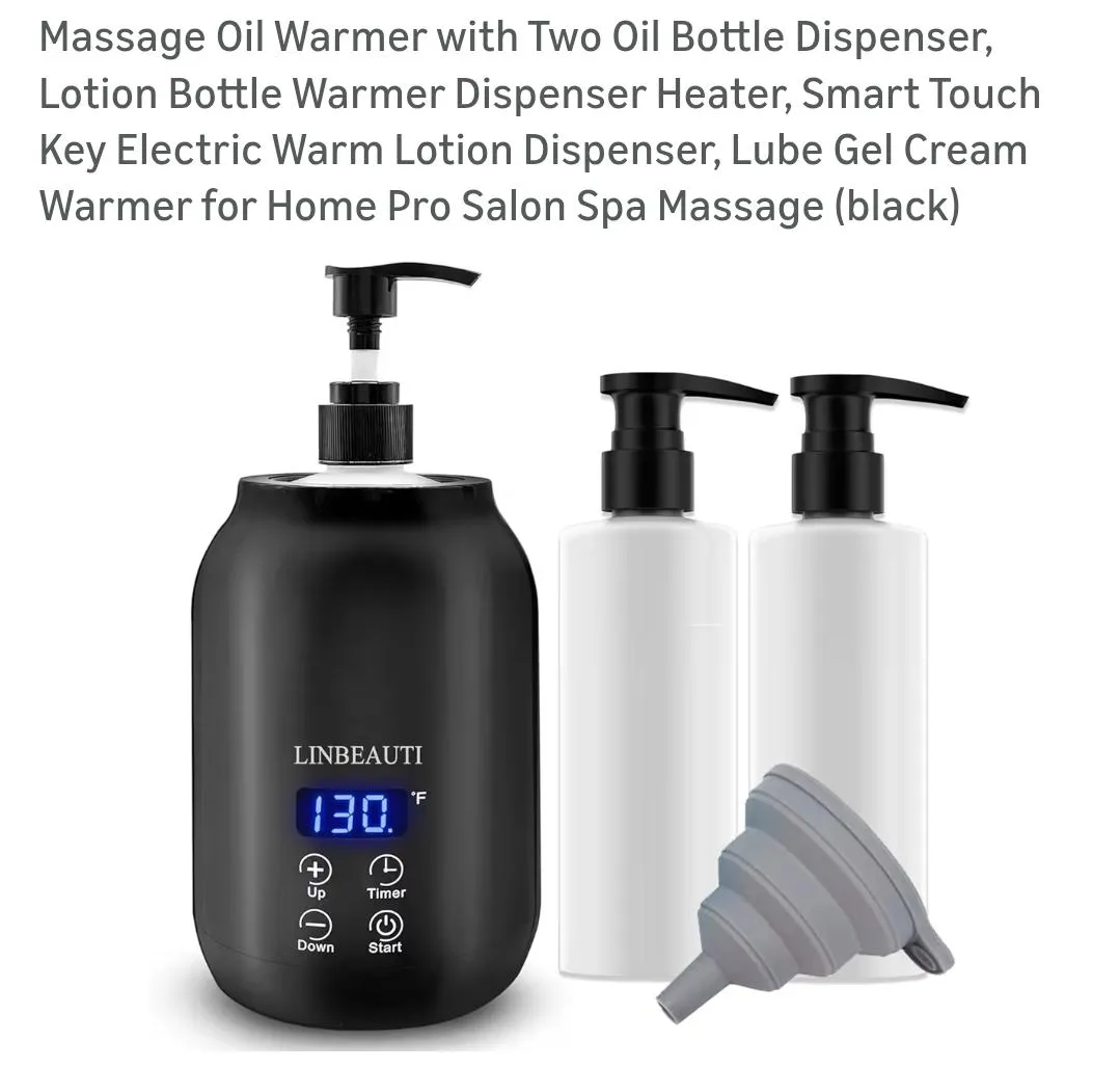 BUY A LUBE WARMER! Well worth the small price.