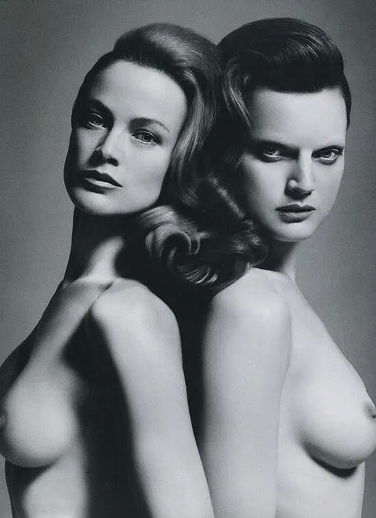 Carolyn Murphy & Guinevere van Seenus | Muse Magazine, Spring 2011 | ph. Daniele + lango