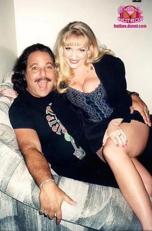 Danni Ashe and Ron Jeremy