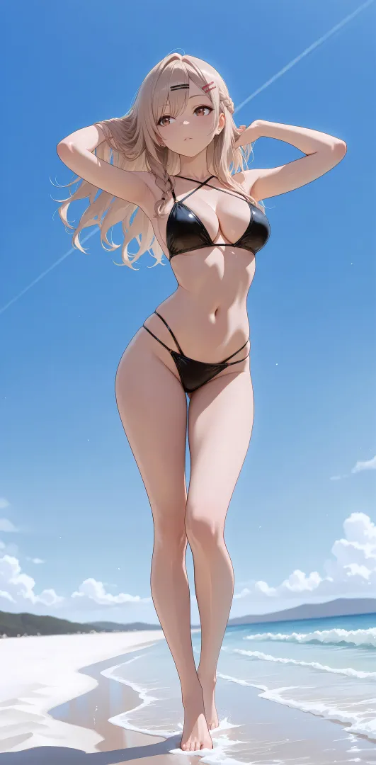 Gyaru on the Seashore