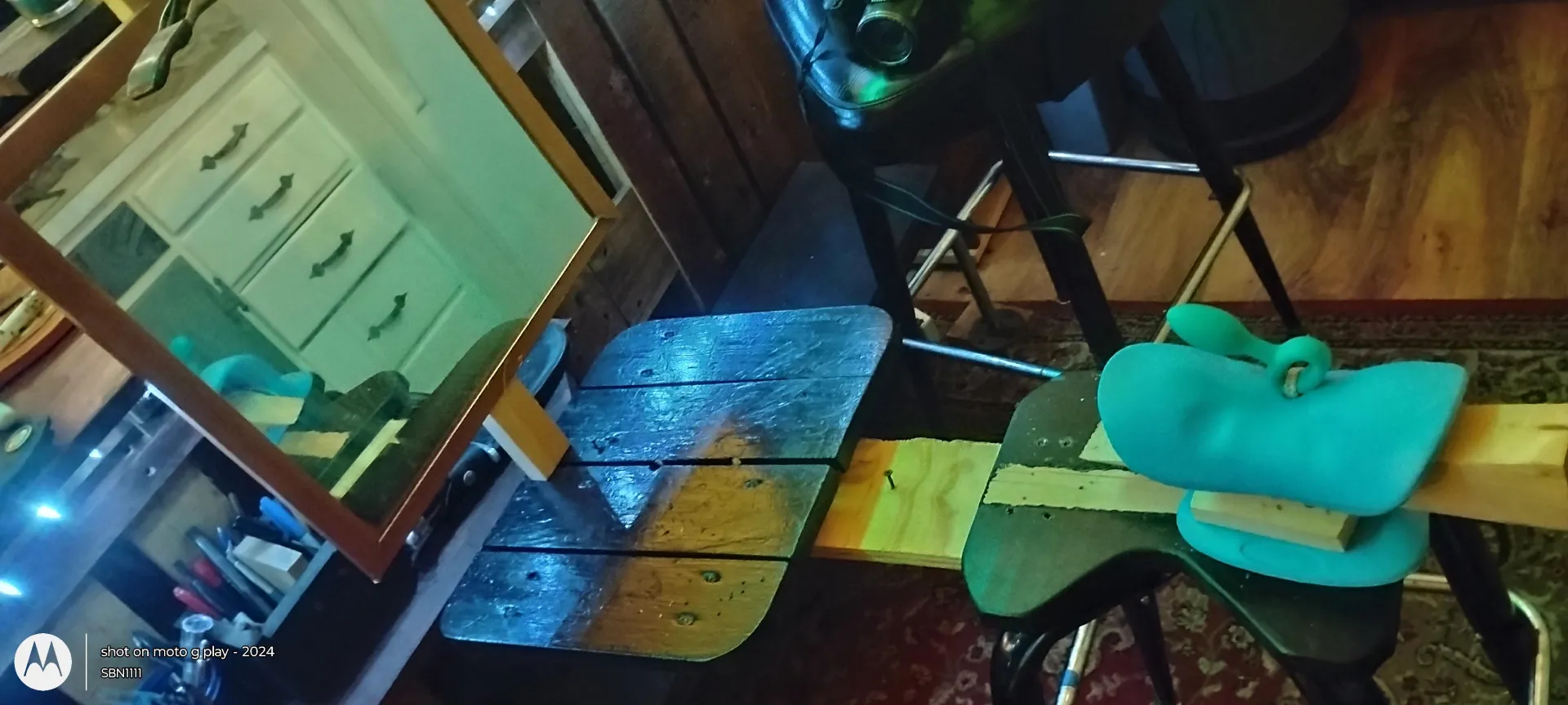 I made a diy 'sex stool' pretty self explanatory.  It passed several tests so far