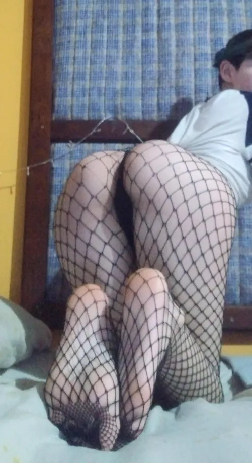 I'll slide my feet over your legs under the table on our first date