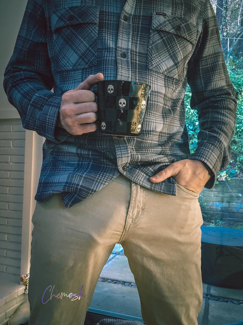 Just enjoying my morning coffee