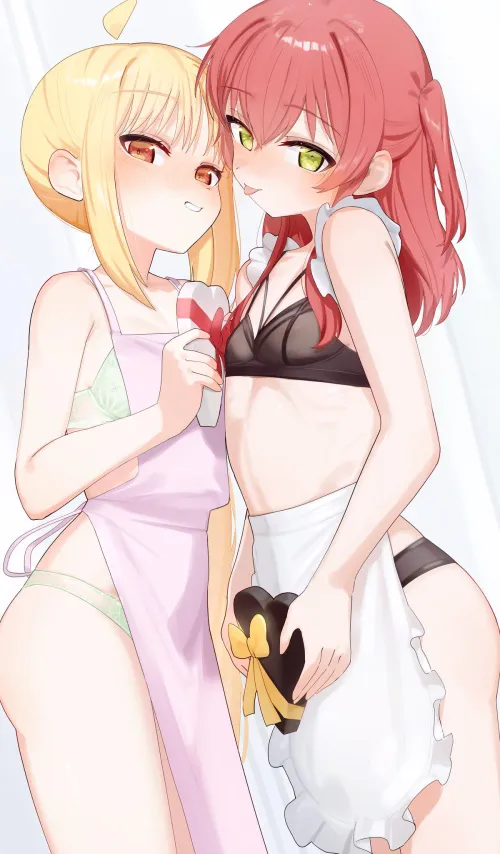 Kita & Nijika Valentine's day (@Eltir2022)