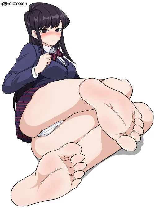 Komi-san is so elegant, shy, and just perfect... here's a small tribute I made with love ✨