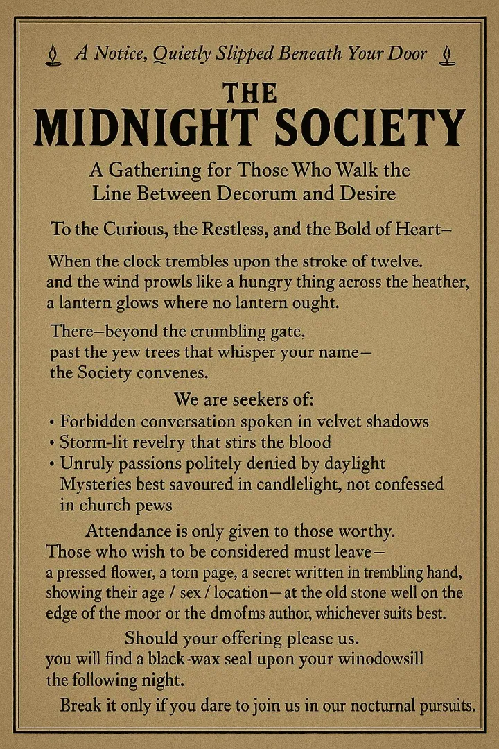 Looking for ladies who are respectable yet devilish.