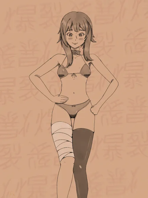 Megumin in Bikini (OC)