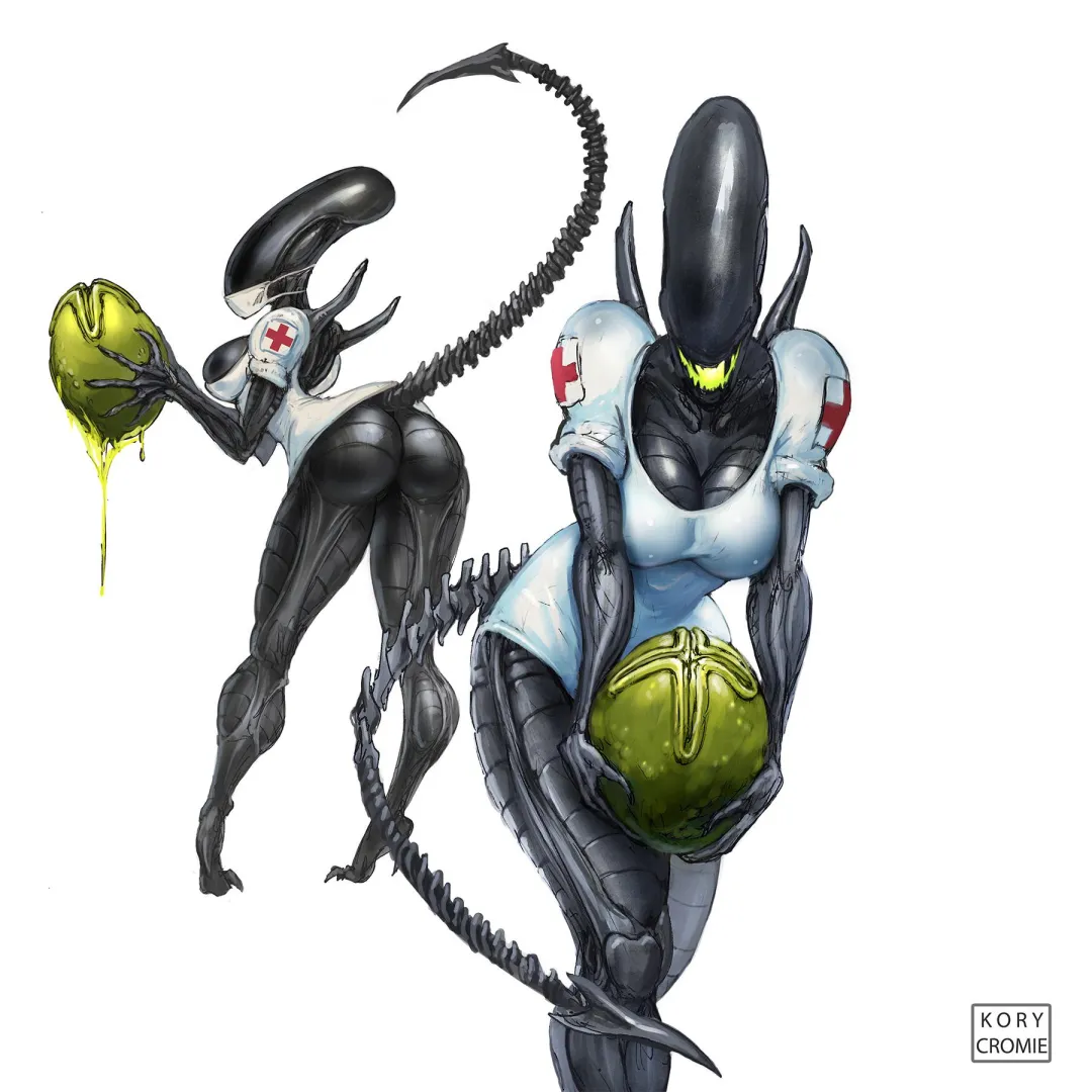 Nurse Xenomorph [F] (TheGeniusFetus)