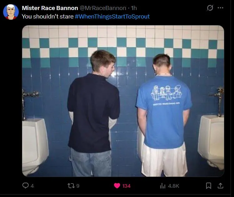 Oh please! I'll stare at my bro's. LOL!