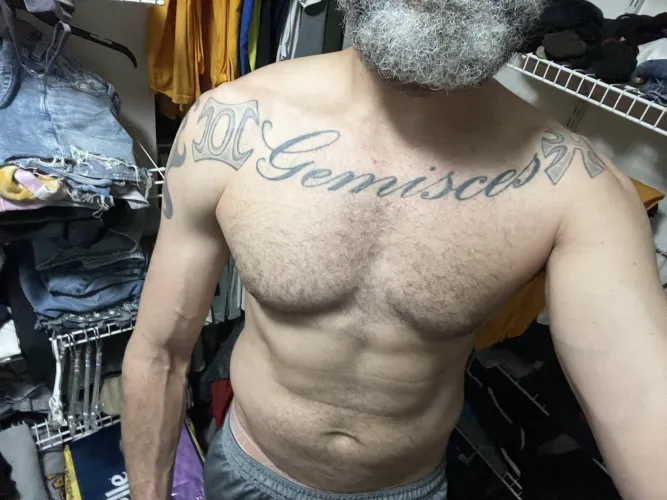 Post workout, pre shower