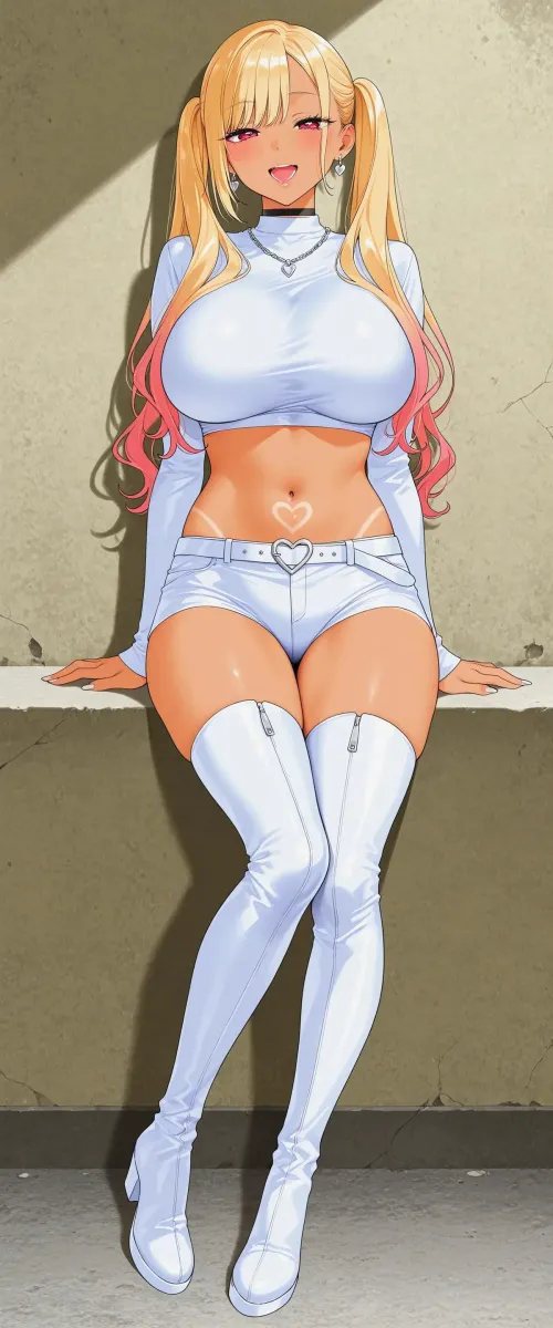 Tan Marin in White [Dress-Up Darling]