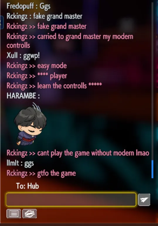 What's the angriest you ever made a player?