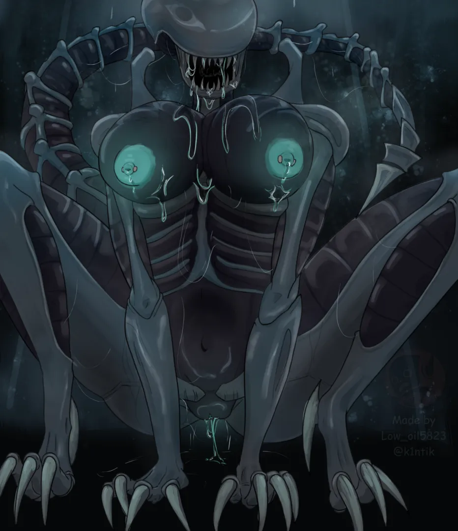 Xeno in heat [F] (art by me)