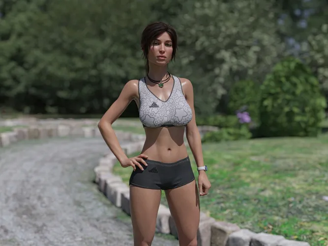 Bumping into Lara in the park (SickCycle)