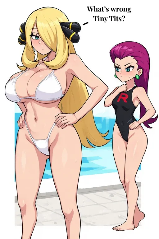 Cynthia mogs Jessie Part 2