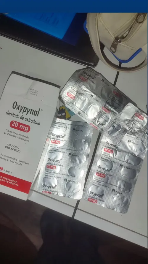 experimentando a oxypninal depois de experiências medianas com o oxycontin