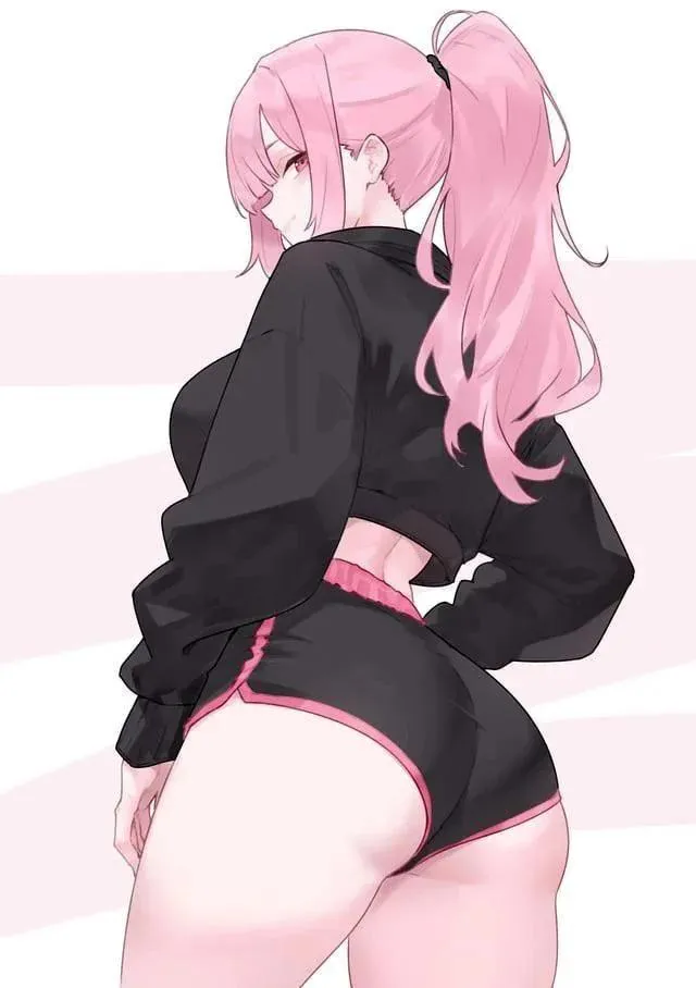 [F4A] Awww caught you staring and following me you pervert. You like what you see~?