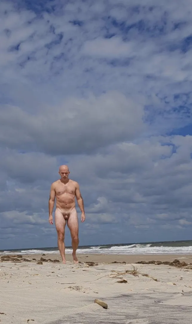 Few things better than an empty beach