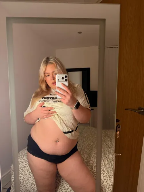 My chubby body needs to be fed more