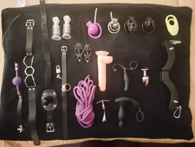 My little collection as a male with diverse interests