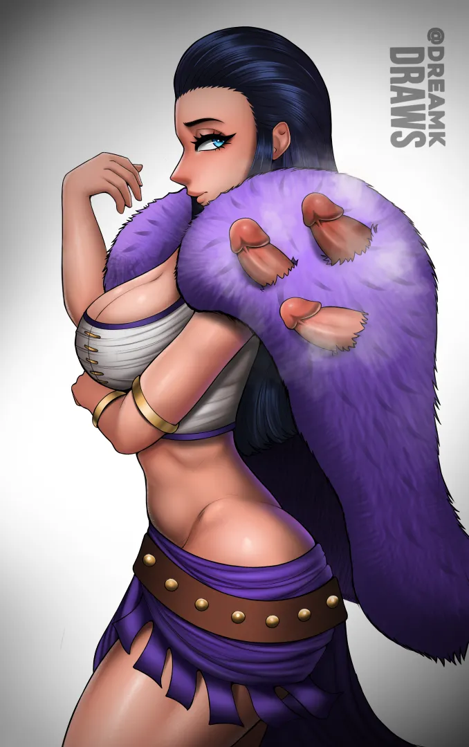 Nico robin Furjob commission! (@Dreamkdraws) SLOTS OPEN