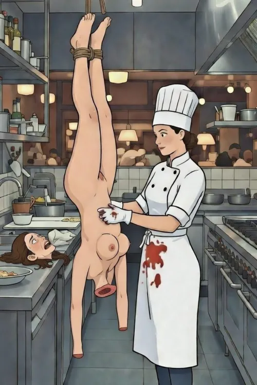 Not what she expected when she was invited for dinner