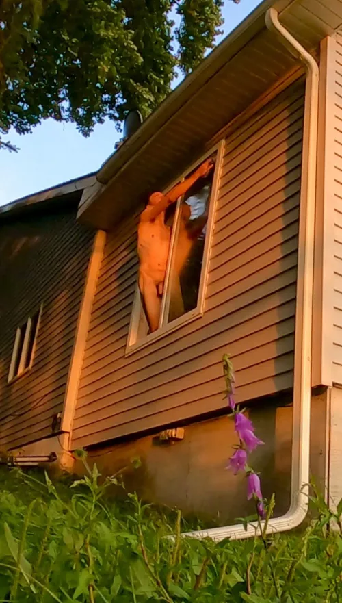 Pull up a chair, I have 20 more windows to clean!