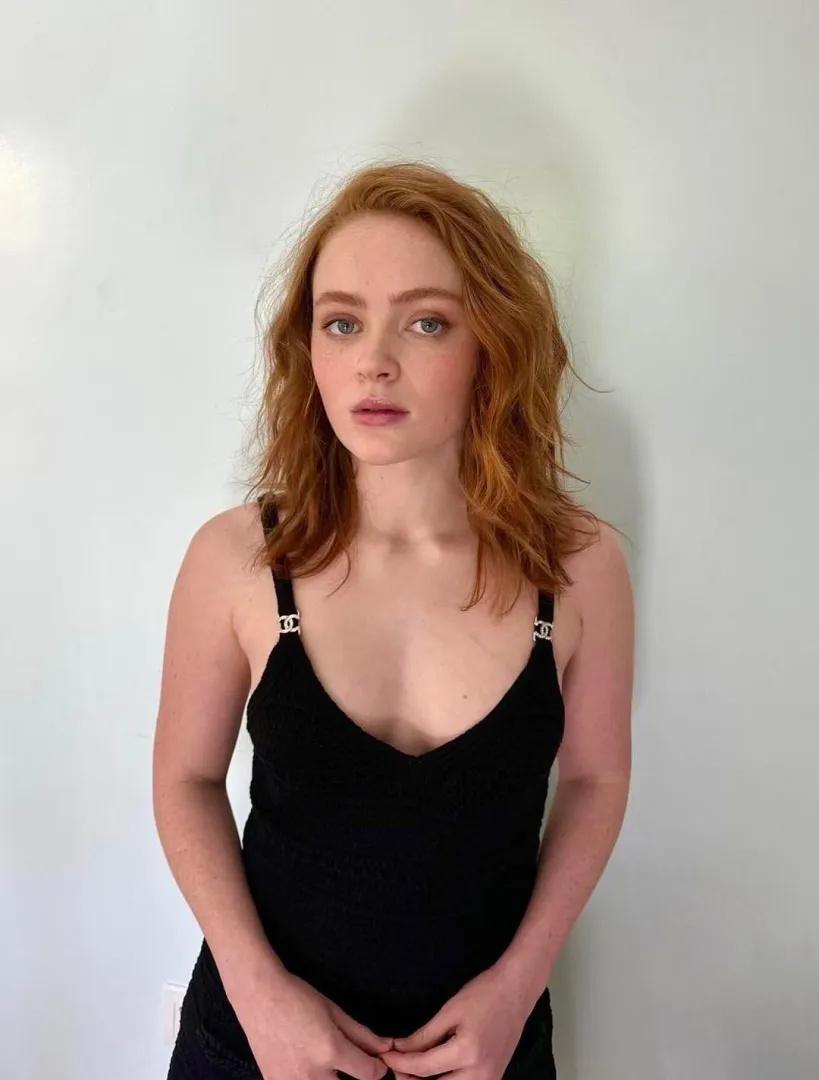 Sadie in black