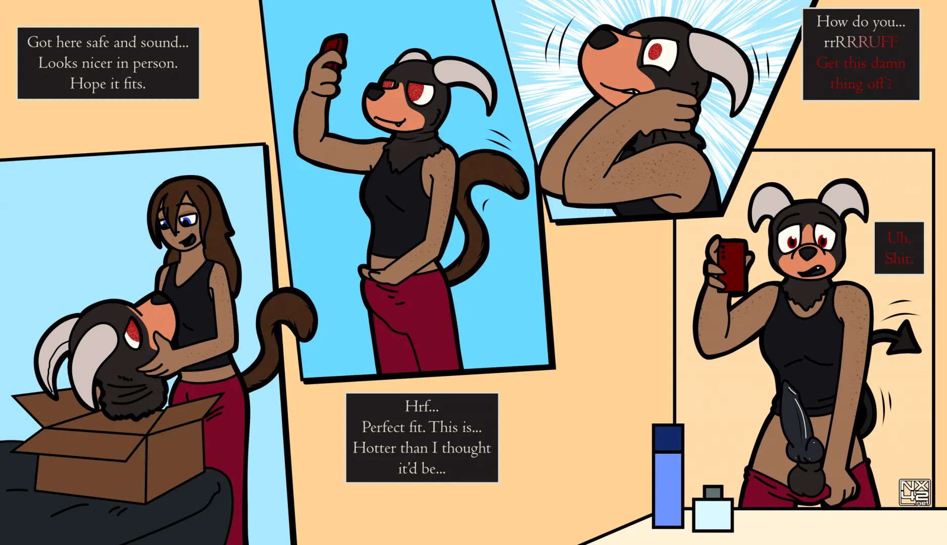 The Houndoom Head ( NX-42 / ~immelmann )