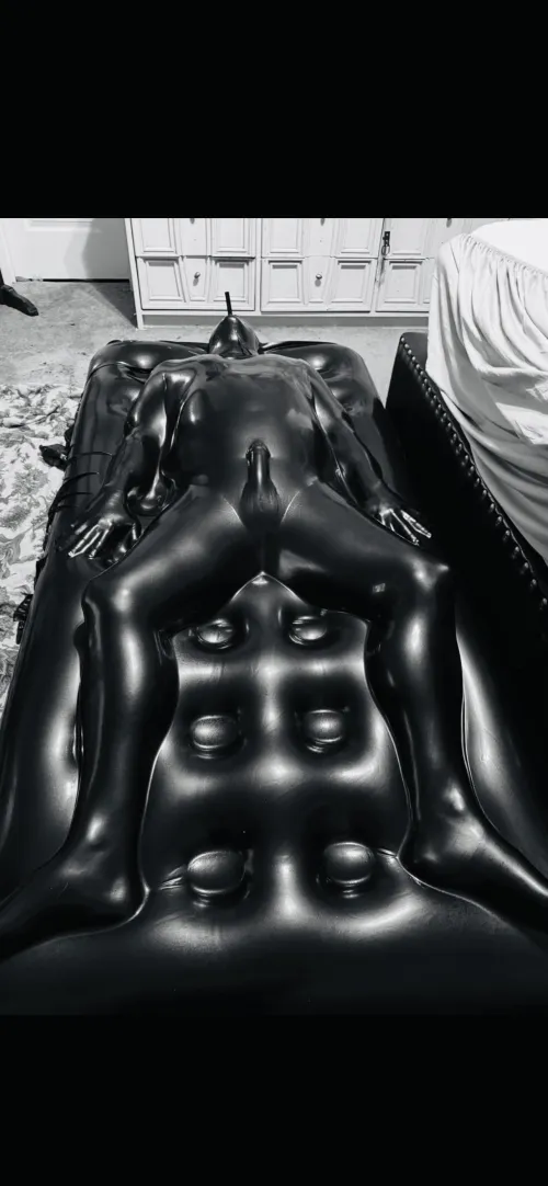 Trapped in latex