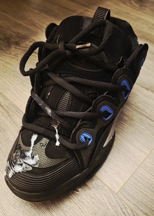 When you can smell how high the test is from his sneakers and you 