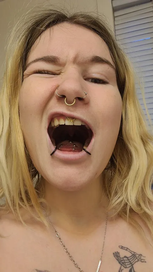 You belong in my mouth