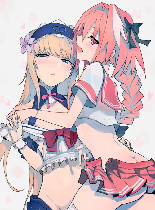 Cute Astolfo x d'Eon
