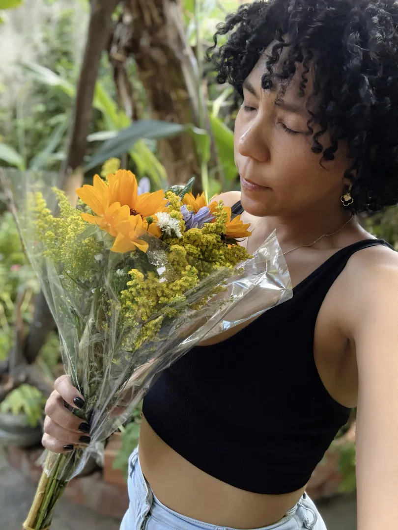 I love flowers; my favorites are lilies