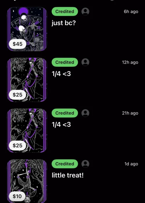 keep making yourself useful by sending <3