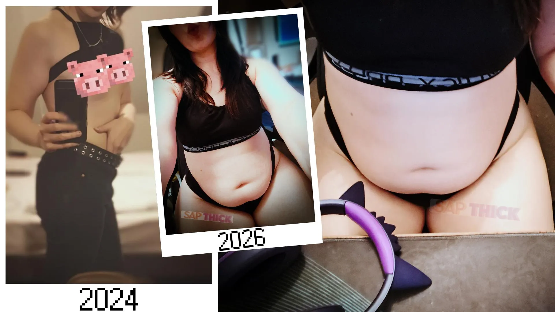 lean & fit to the Epitome of a growing gamer girl - Did i already level up to fat gamer girl?