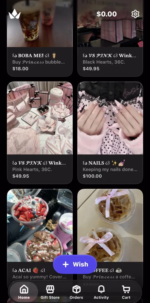 Princess is in a very good mood today!  I’ve just added to my throne wishlist. Take a look, have your pick, and happy shopping good puppies! ❤️