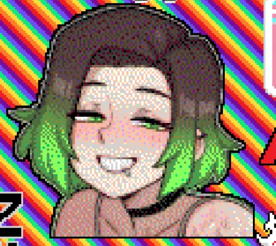 Was bored so i made an Emerald Pixelart on Wplace.