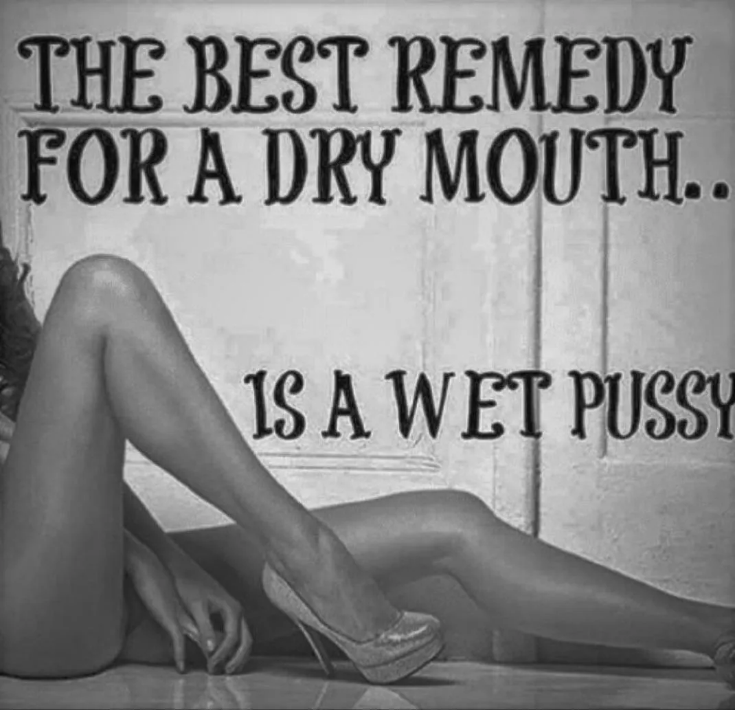 When she comes with a stress buster energy drink between her legs for you