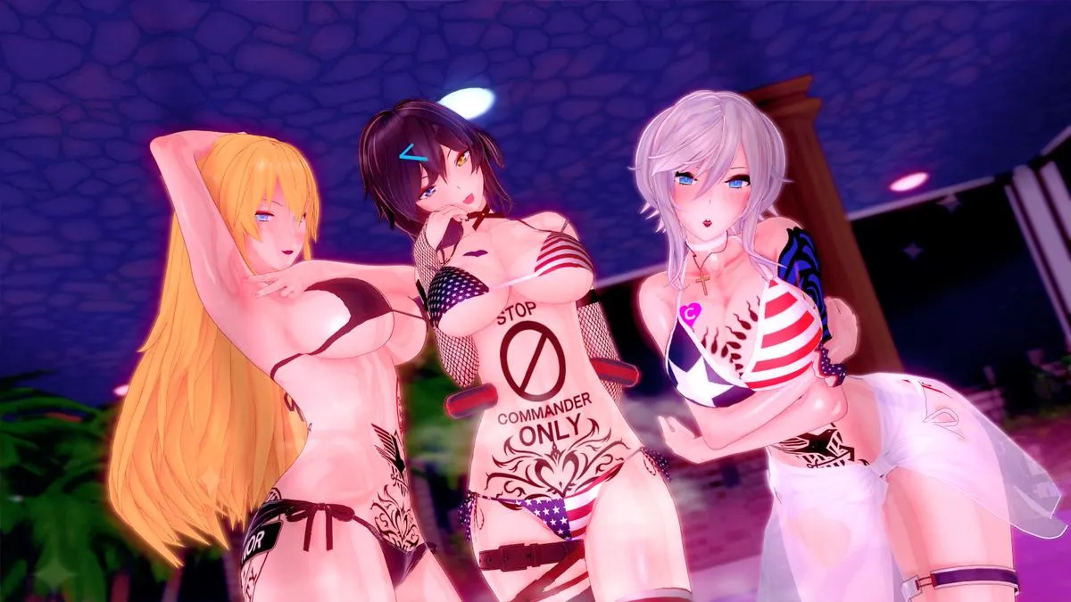 Carolina, Georgia, and Washington posing for you