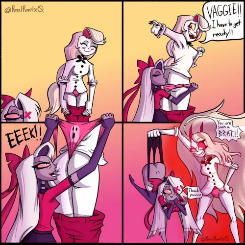 Charlie getting ready