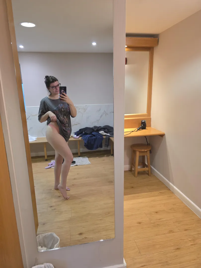 Comfy with a hint of tease