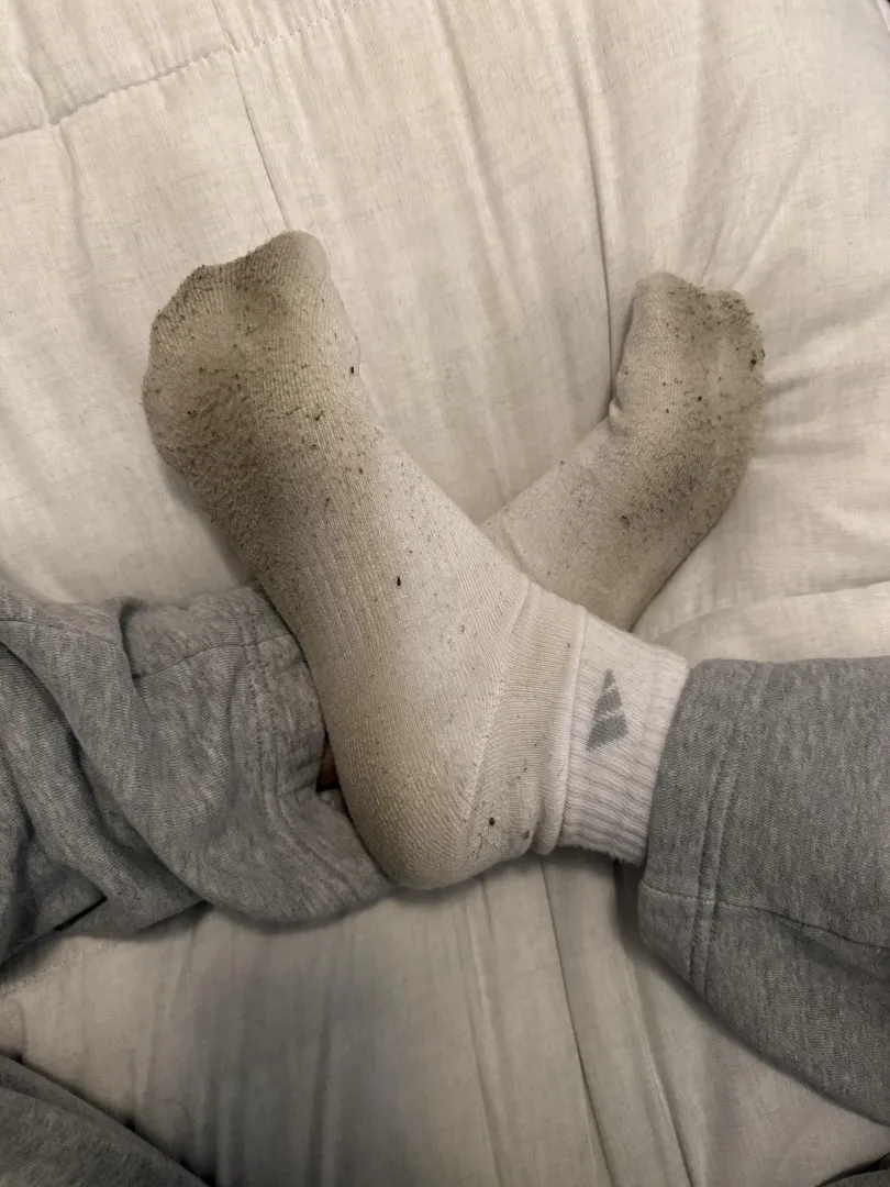 [F] college girl socks one week worn