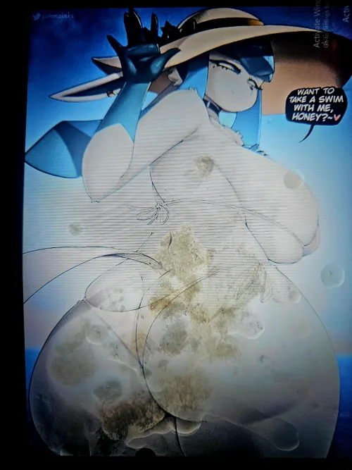 Glaceon made me cum so much